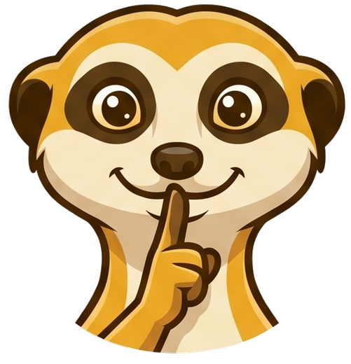 BoBer-Erdmännchen mit Finger am Mund – bald mehr